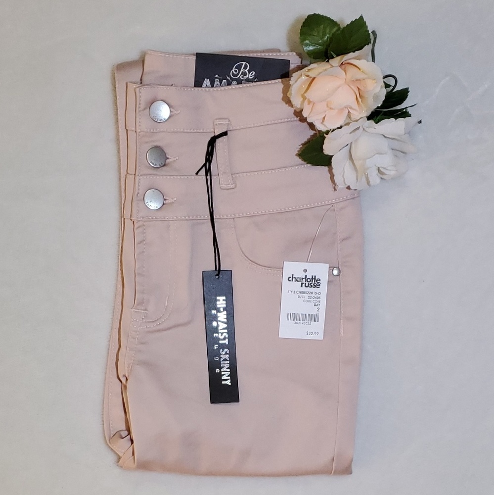High Waist Skinny Pants